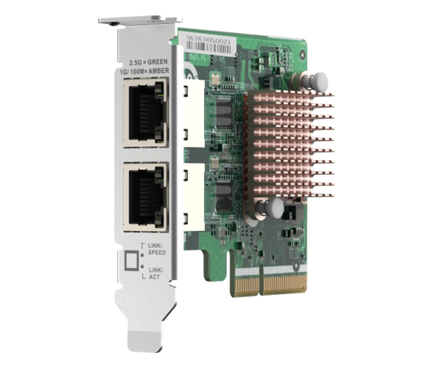 QNAP QXG-2G2T-I225 Dual port 2.5GbE 4-speed - 1262833 - zdjęcie 2